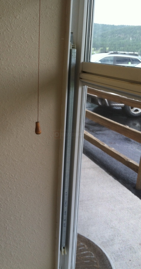 User submitted a photo of a window balance.