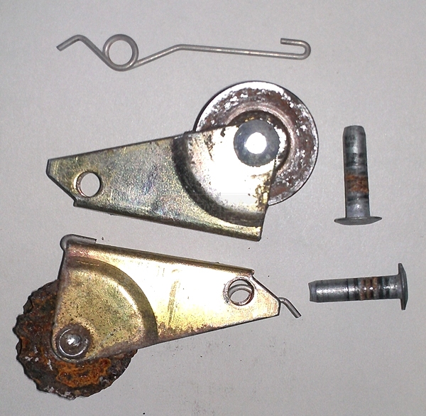 User submitted a photo of patio door hardware.