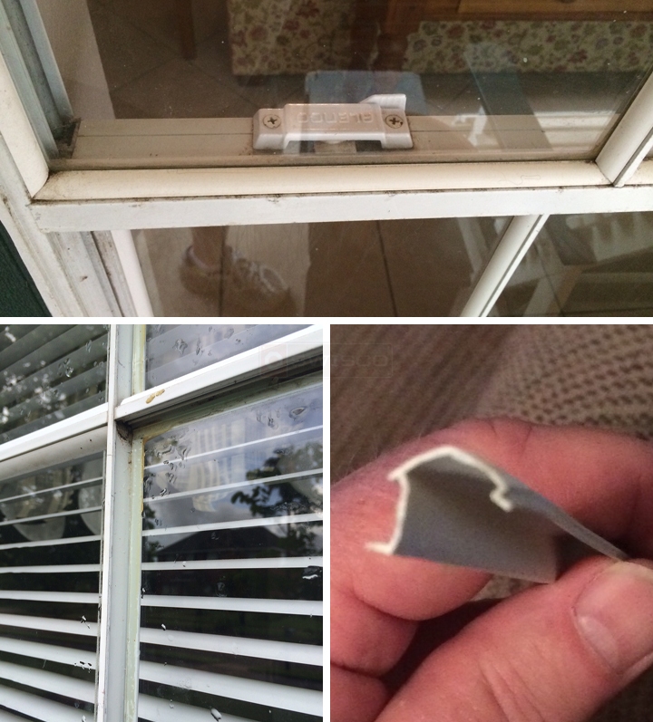 User submitted photos of snap-in glazing.