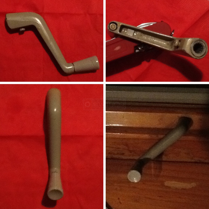 User submitted photos of a window operator handle.