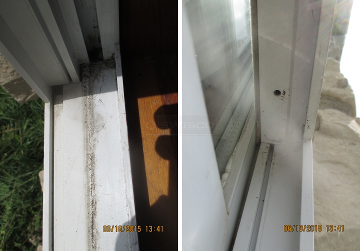 User submitted photos of window hardware.