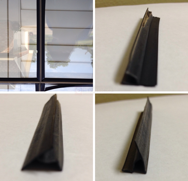 User submitted photos of snap-in glazing.