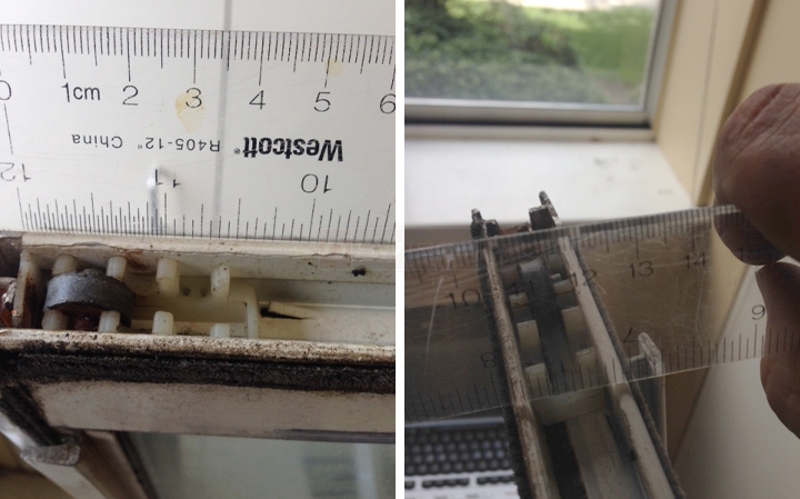 User submitted photos of a window roller.