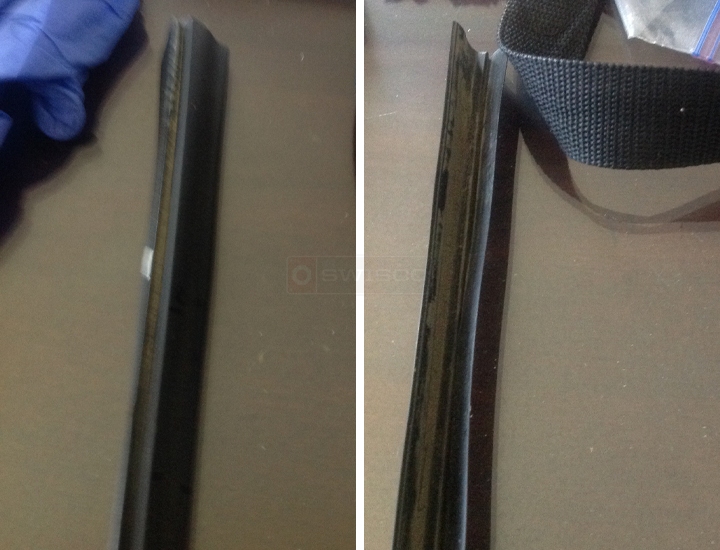 User submitted photos of snap-in glazing.
