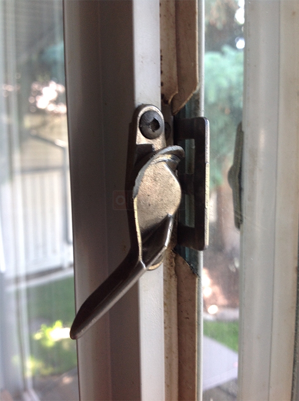 User submitted photos of a window lock & keeper.