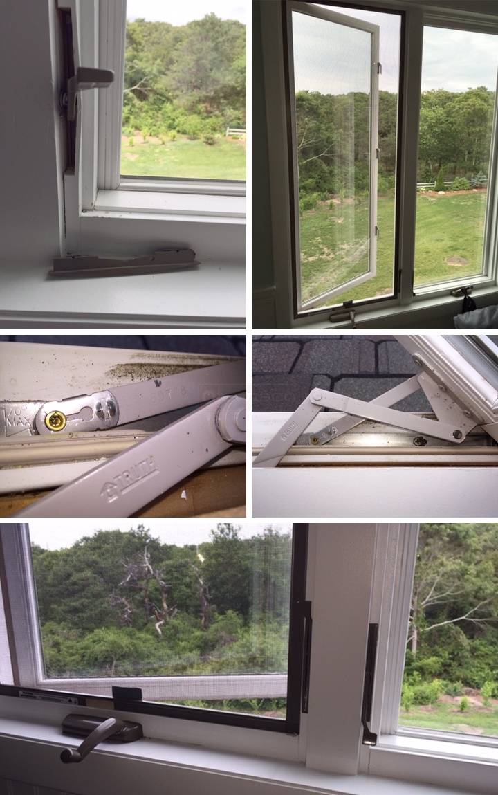 User submitted photos of a window operator.