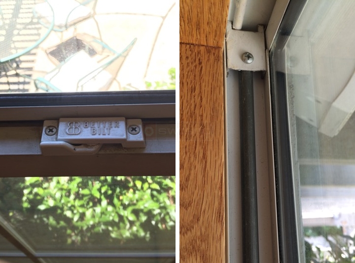 User submitted photos of window hardware.