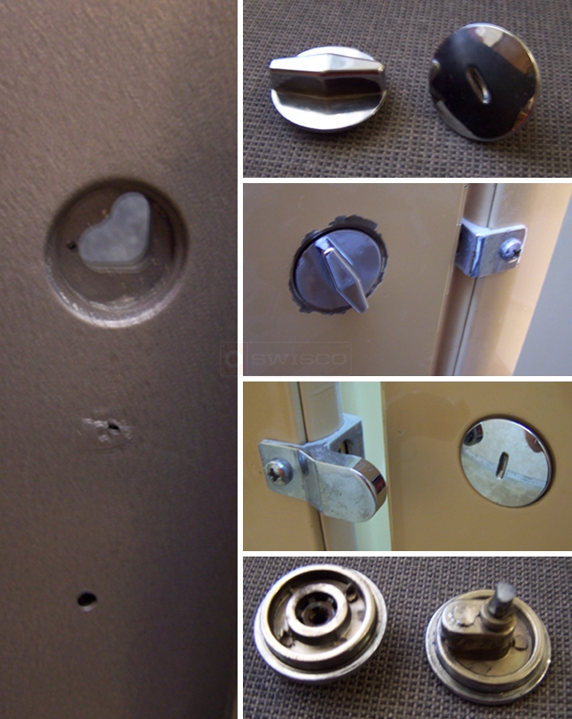 User submitted photo of their lavatory door knob.
