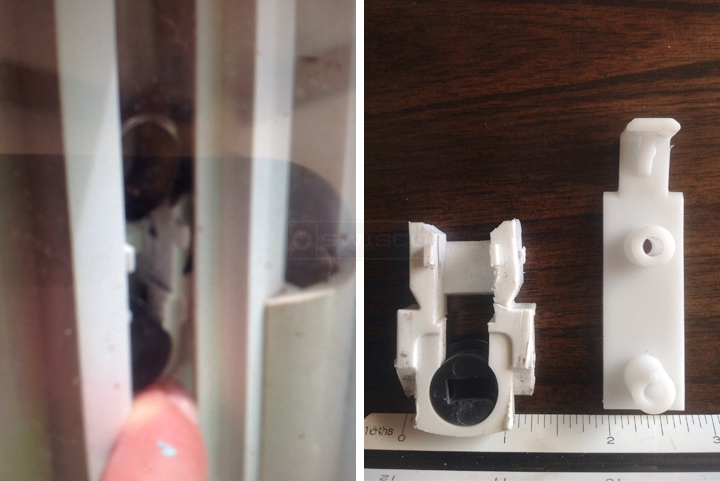 User submitted photos of window hardware.