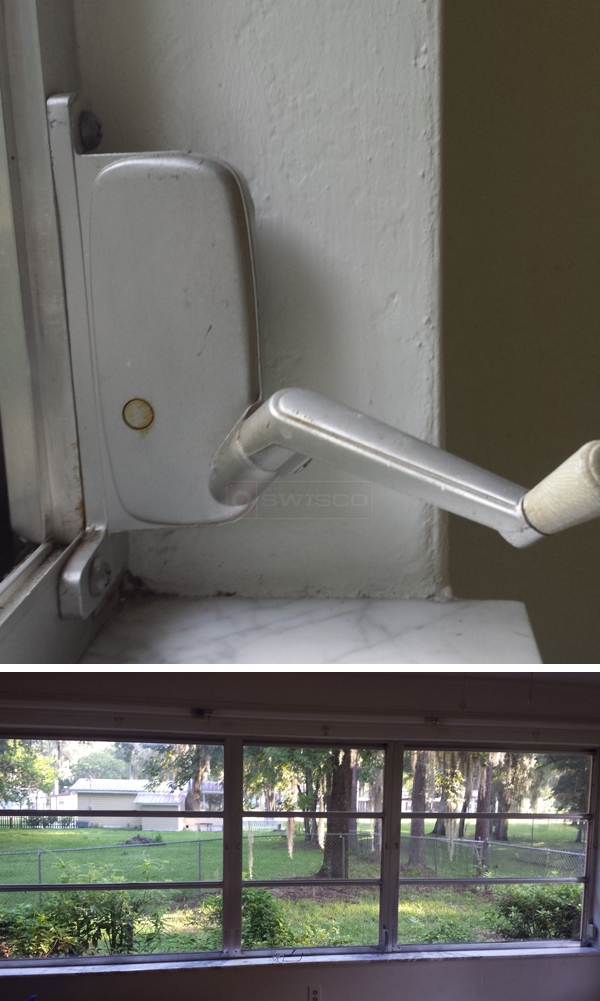 User submitted photos of a window operator.