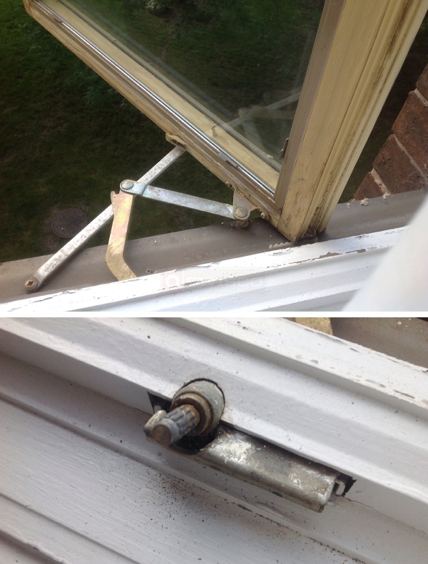 User submitted photos of a window operator.