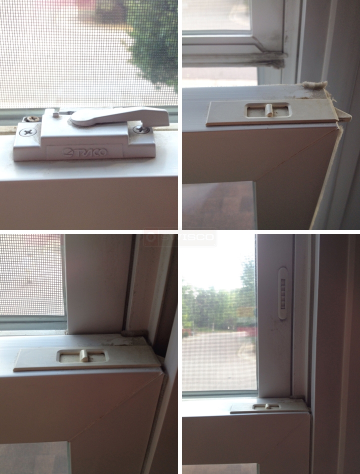 User submitted photos of a tilt latch.