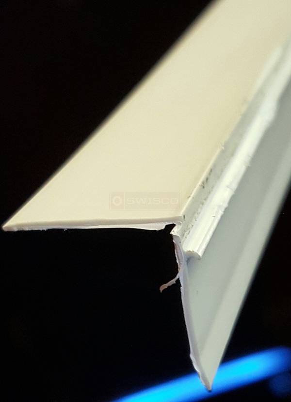 User submitted a photo of snap-in glazing.
