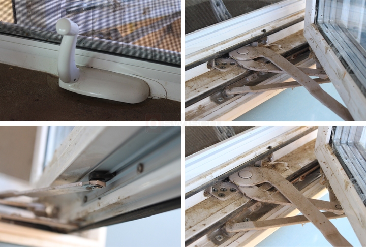 User submitted photos of a window operator.