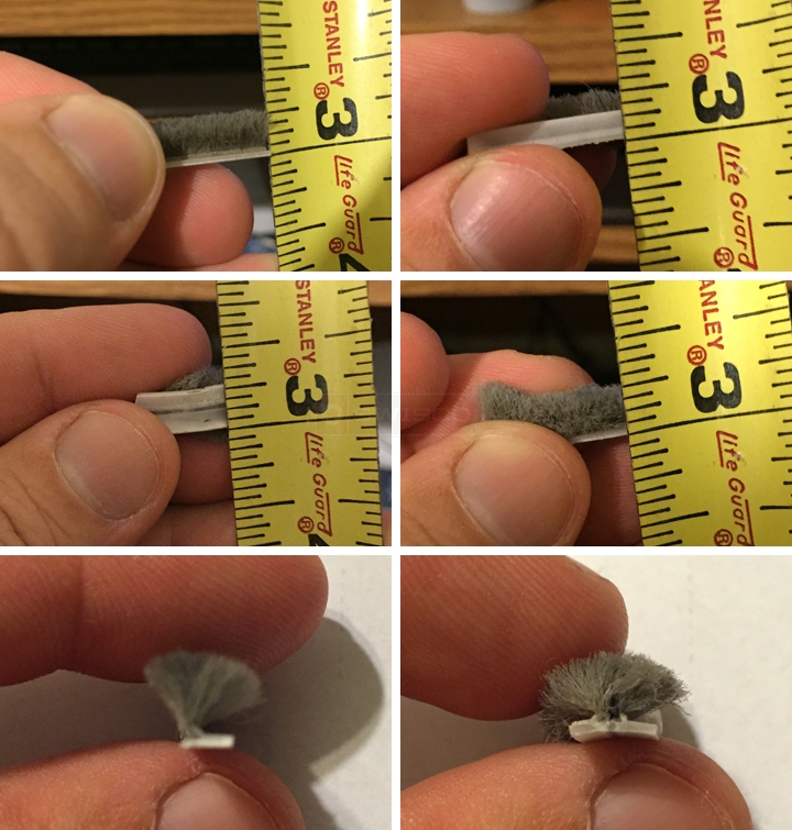 User submitted photos of wool pile.