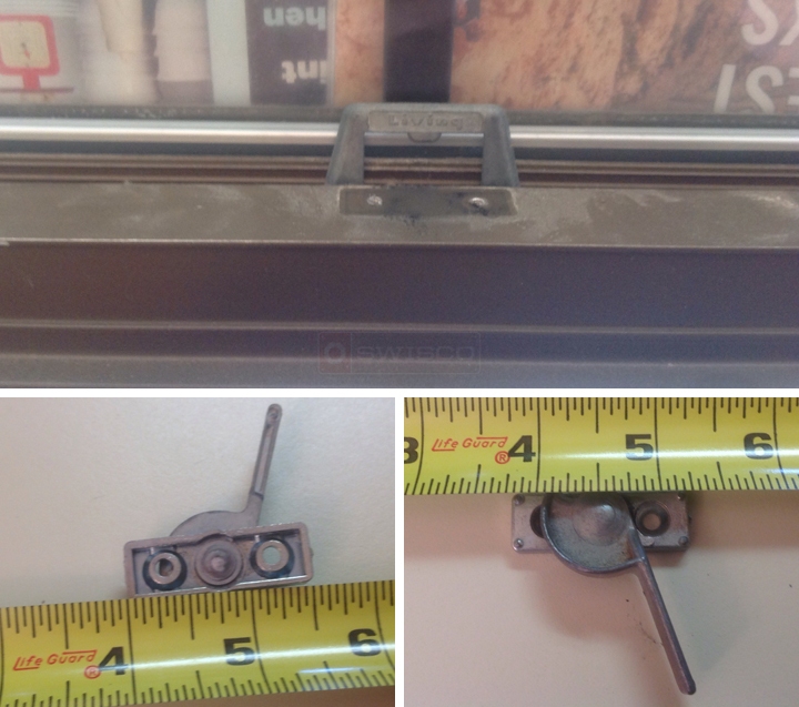 User submitted photos of a window lock & keeper.