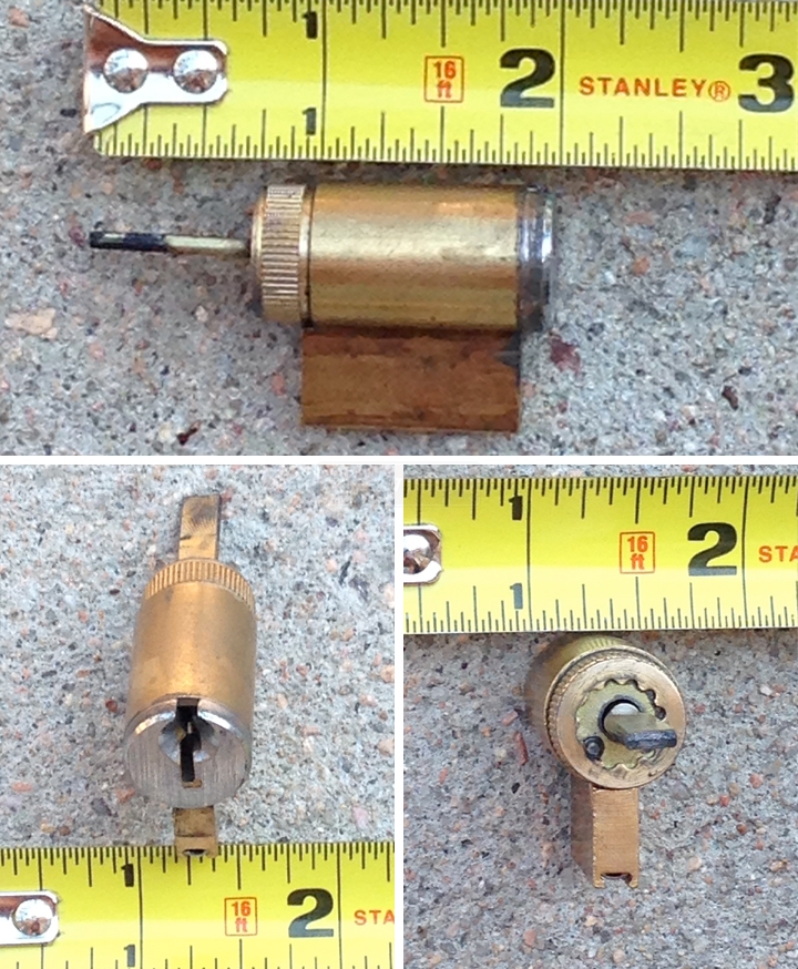 User submitted photos of a lock cylinder.