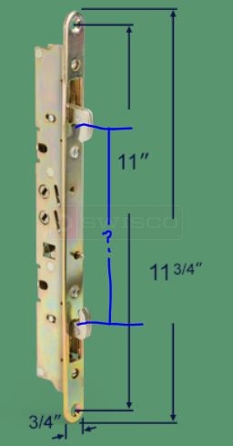 User submitted a photo of a mortise lock.