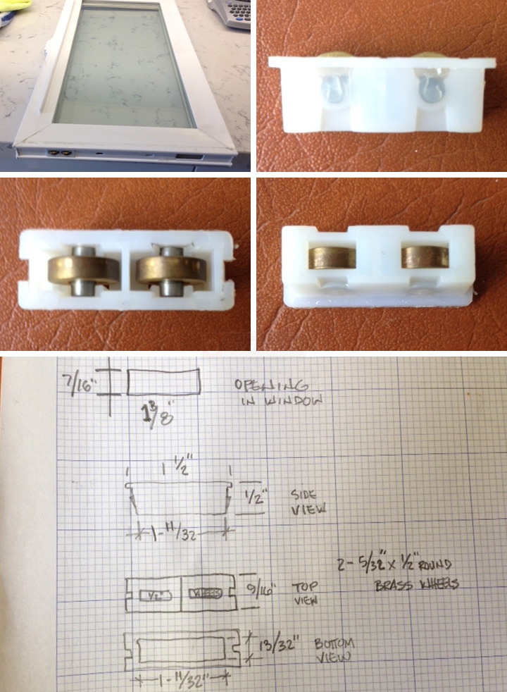 User submitted photos of a window roller.