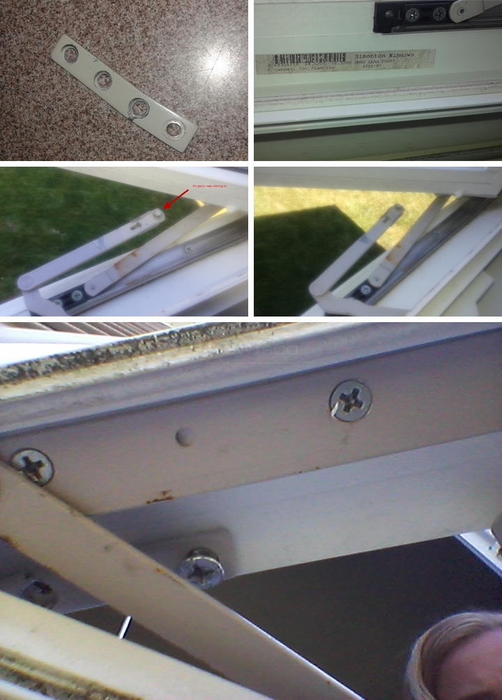 User submitted photos of a window operator.