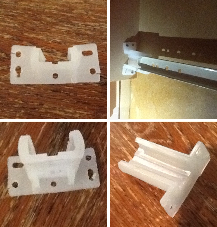 User submitted photos of drawer hardware.