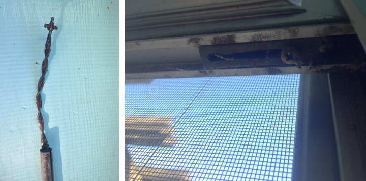 User submitted photos of a window balance.