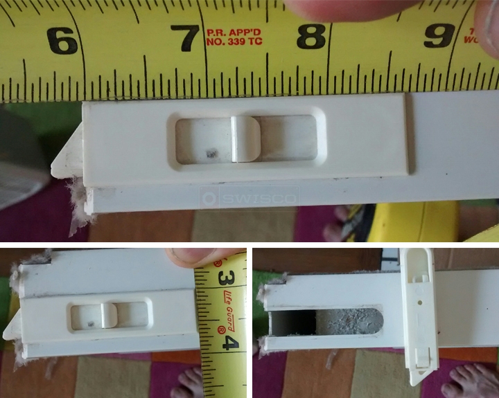 User submitted photos of a tilt latch.