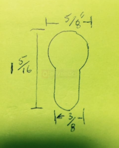 User submitted a diagram of a door lock.