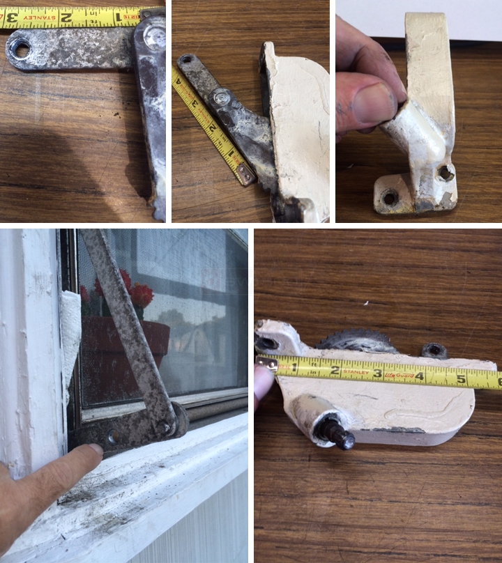 User submitted photos of a window operator.