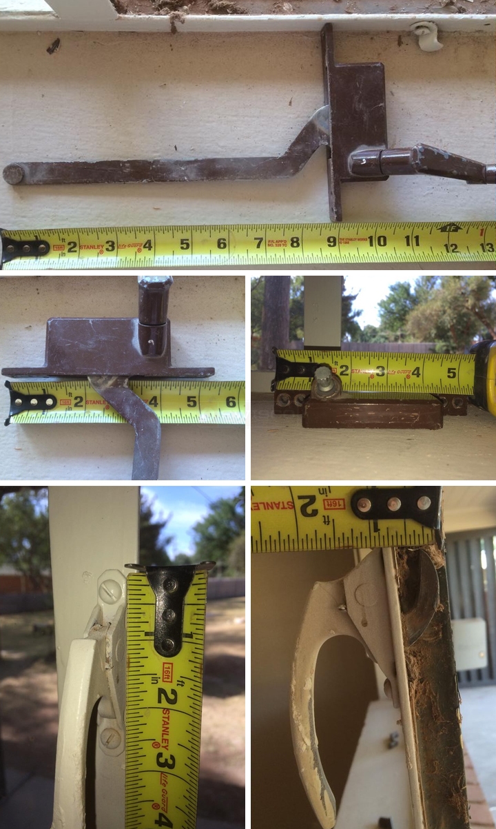 User submitted photos of a window operator.