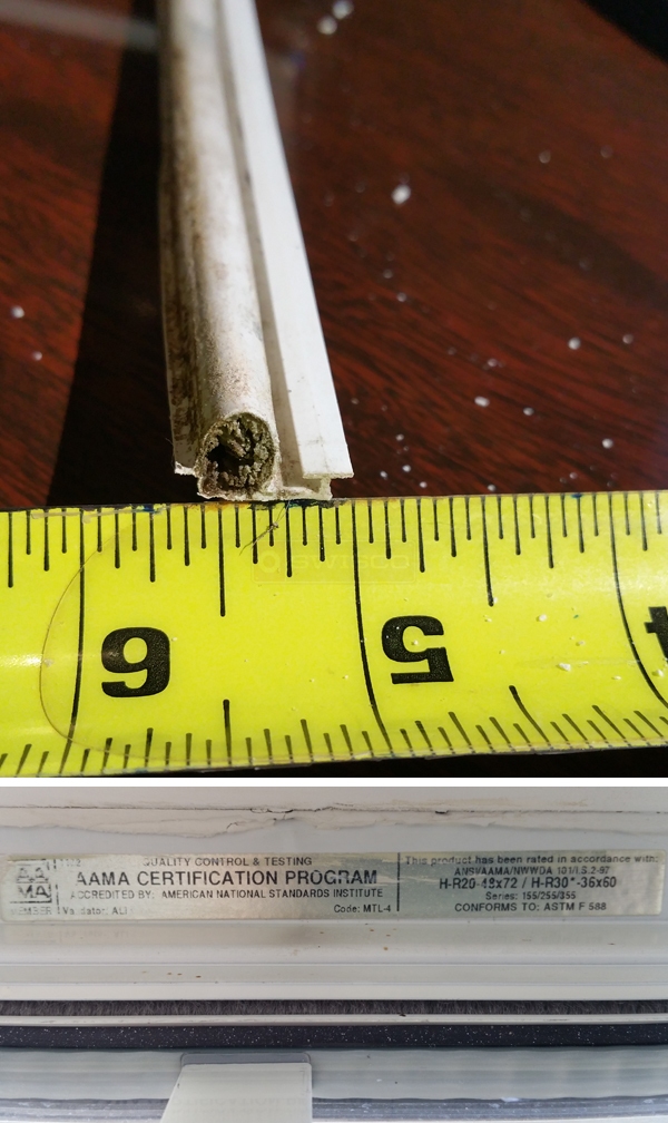 User submitted photos of window hardware.