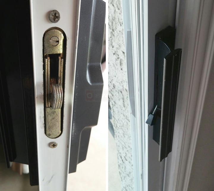Broken Sliding Door Lock Sgd R20, How To Fix Latch On Sliding Glass Door