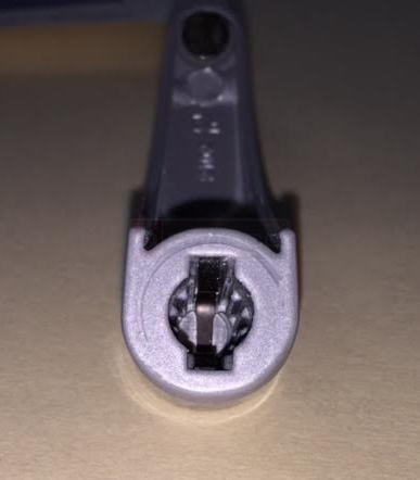 User submitted photo of their window hardware.