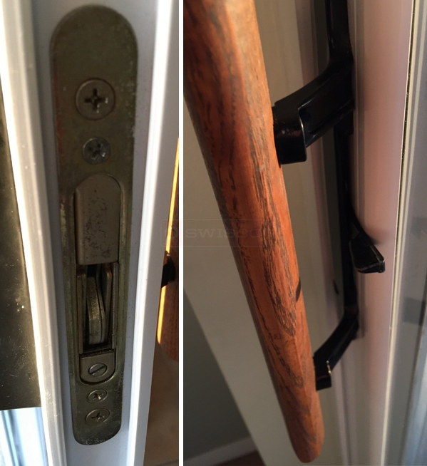 User submitted photo of their door hardware.