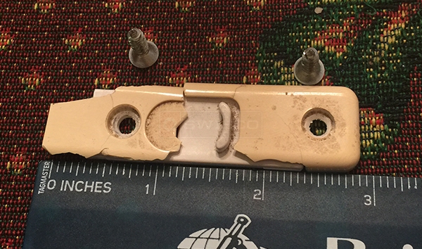 User submitted photos of a tilt latch.