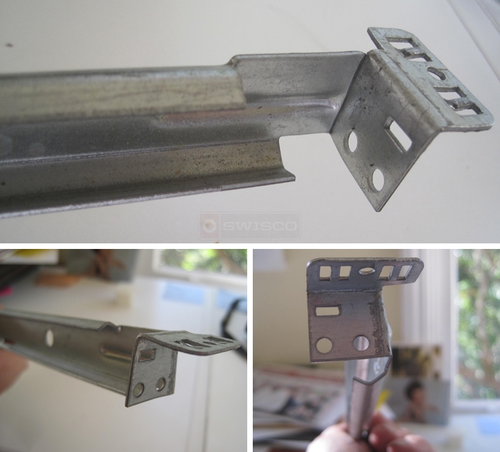 User submitted photos of drawer hardware.