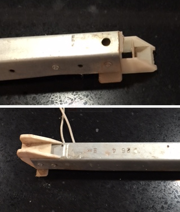 User submitted photos of a window balance.