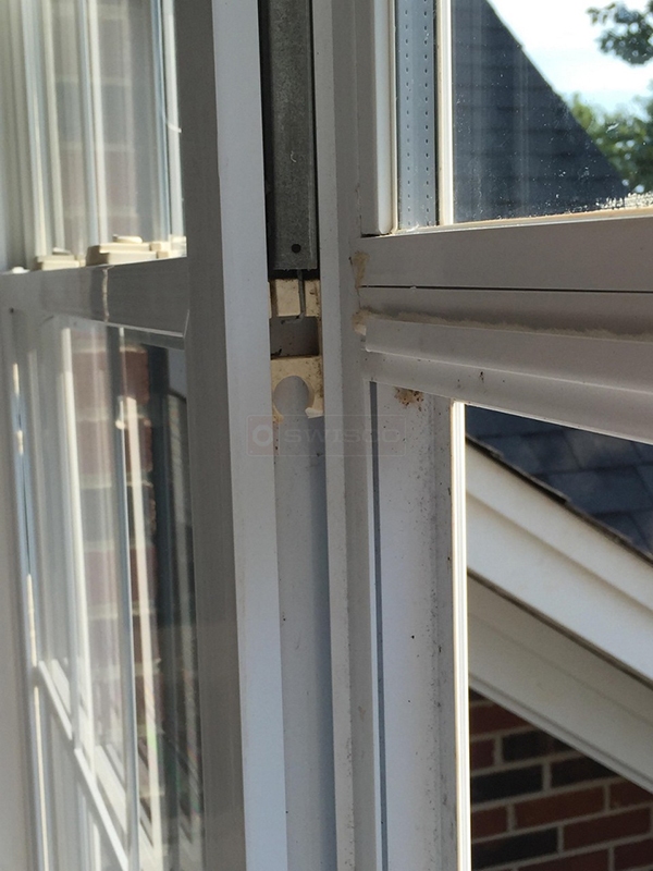 User submitted a photo of window hardware.