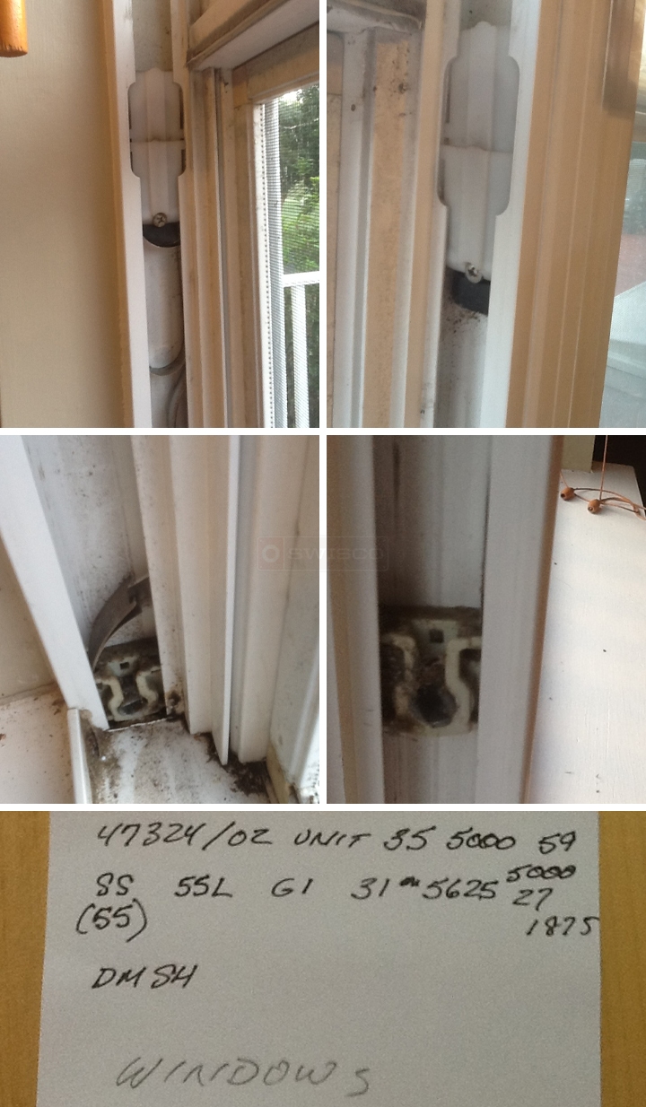 User submitted photos of a window balance.