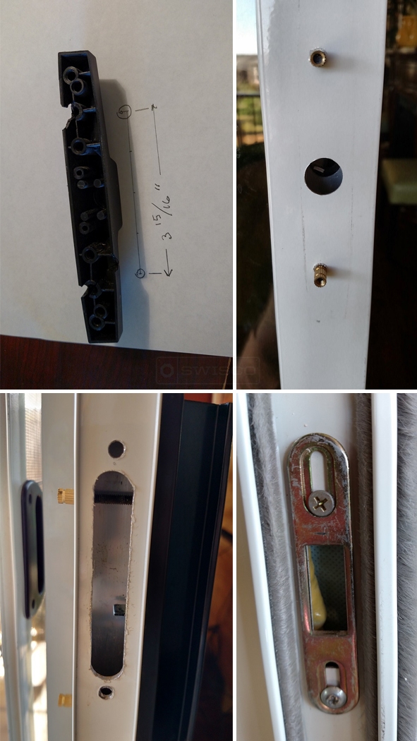 User submitted photo of their door hardware.