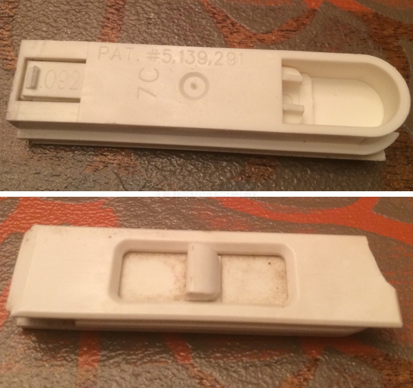 User submitted photos of a tilt latch.