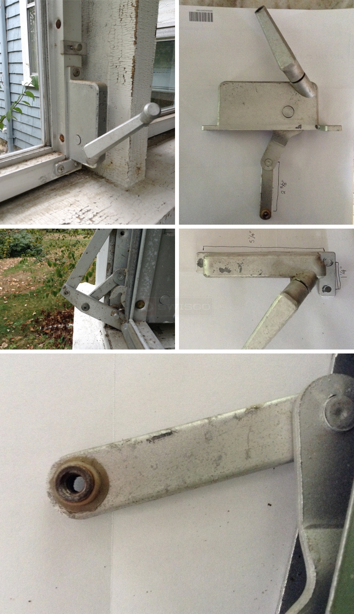 User submitted photos of a window operator.