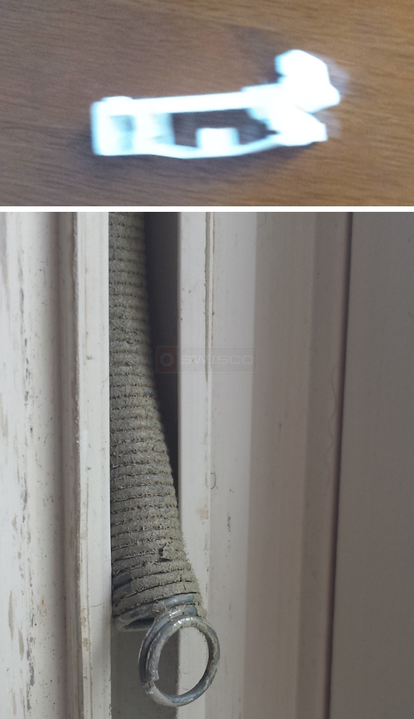 User submitted photos of window hardware.