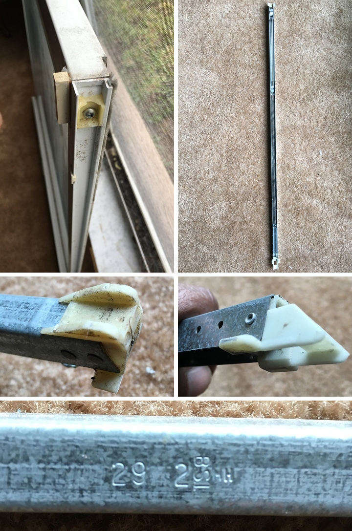 User submitted photos of a window balance.