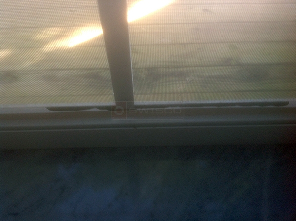 User submitted a photo of window hardware.