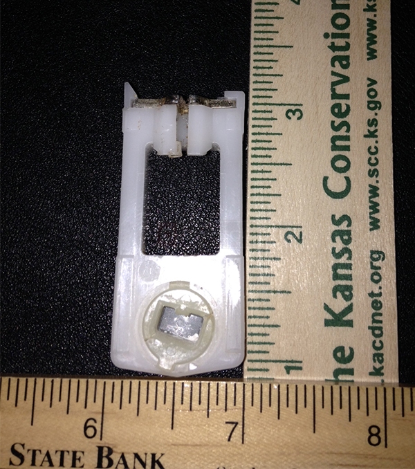 User submitted a photo of a pivot shoe.