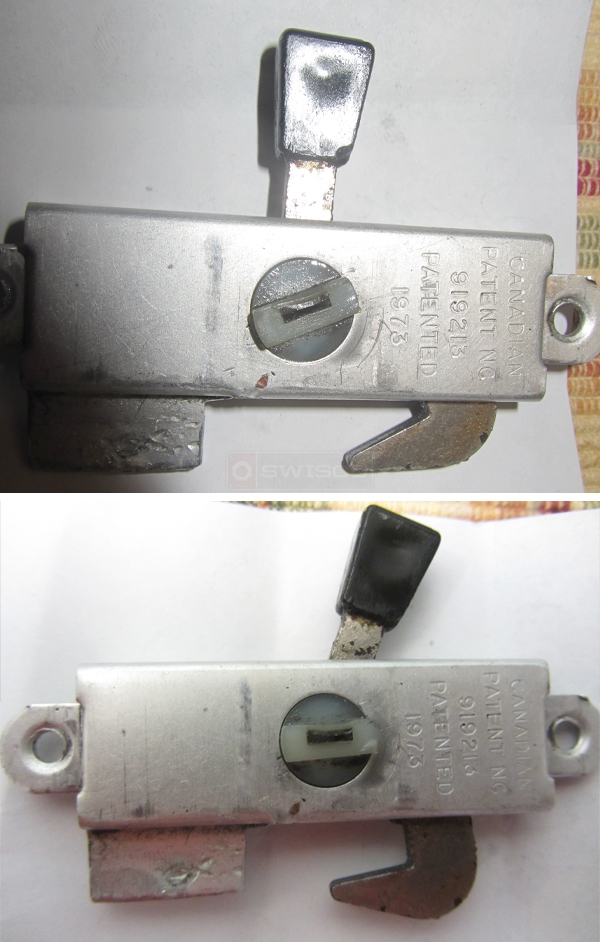 User submitted photos of a patio door lock.