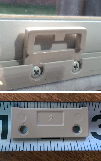 User submitted photo of their window hardware.