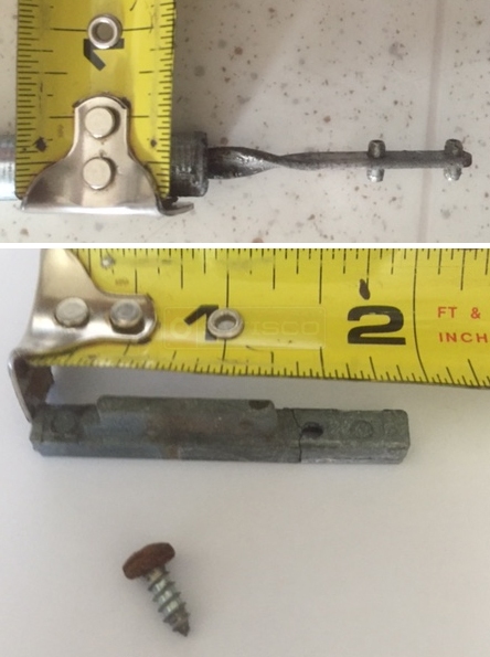 User submitted photo of their window hardware.