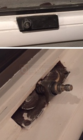 User submitted photo of their window hardware.